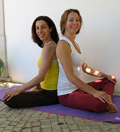 Liz and Bea in Portugal