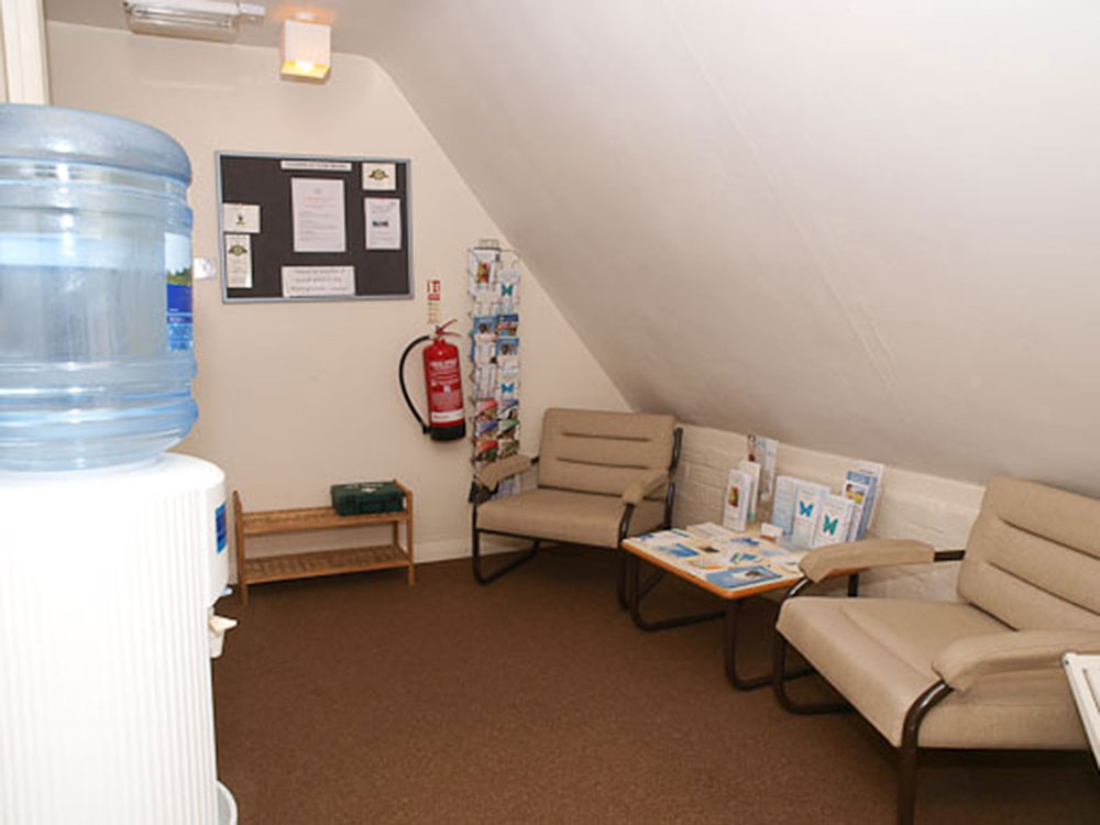 Therapies waiting room